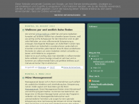 Screenshot des Blogs Massagesessel Informationen