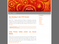 Screenshot des Blogs Blogmund