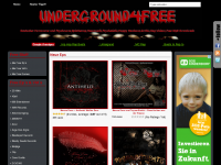 Screenshot des Blogs www.Underground4Free.de
