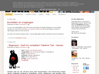 Screenshot des Blogs BuchLeben