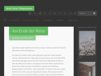 Screenshot des Blogs Andi Licious’ Blogosphäre