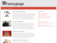 Screenshot des Blogs FunnyPage.at – So ist das Leben