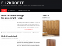 Screenshot des Blogs Das Filzkroete Gartenblog
