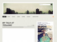 Screenshot des Blogs The Stories of a Journeyman