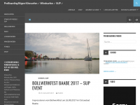 Screenshot des Blogs Kitesurfschule Rügen ProBoarding