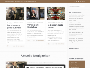 Screenshot des Blogs E=MG