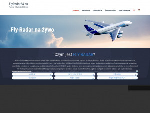 Screenshot des Blogs Flyradar24