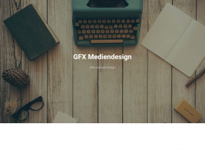Screenshot des Blogs Gfx Mediendesign