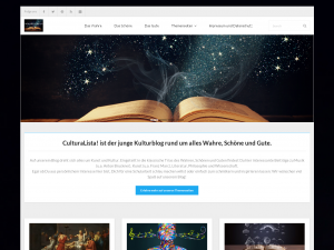 Screenshot des Blogs CulturaLista!