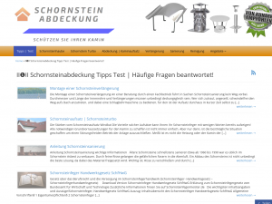 Screenshot des Blogs Schornsteinabdeckung | SCHÜTZEN SIE IHREN KAMIN