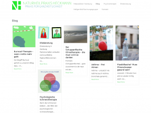 Screenshot des Blogs Heilpraktiker-Blog – Martin Heckmann