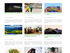Screenshot des Blogs Interestshare.de