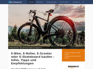 Screenshot des Blogs Dein-Fahrspass