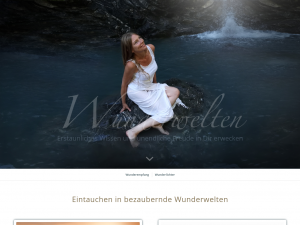 Screenshot des Blogs DASGROSSEWERK – Wunderwelten