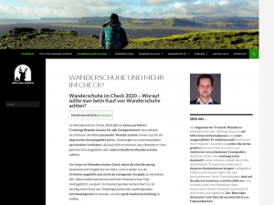Screenshot des Blogs Trekking Experte