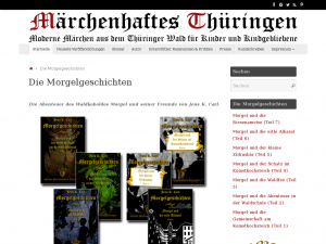 Screenshot des Blogs Märchenhaftes Thüringen