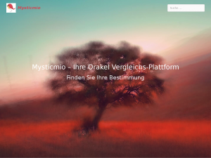 Screenshot des Blogs MysticMio