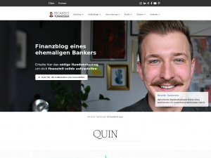 Screenshot des Blogs Ricardo Tunnissen | Finanzblog eines ehemaligen Bankers