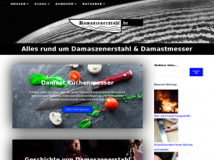 Screenshot des Blogs Damaszenerstahl