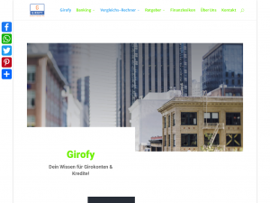 Screenshot des Blogs Girofy.de