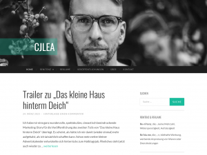 Screenshot des Blogs CJLea