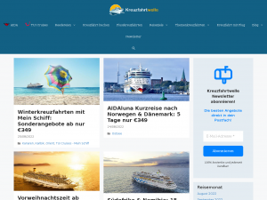 Screenshot des Blogs Kreuzfahrtwelle.de