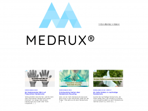 Screenshot des Blogs Medrux