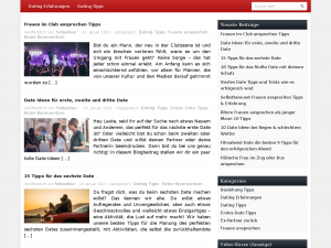 Screenshot des Blogs Date-Erfahrungen