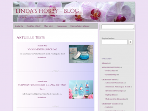 Screenshot des Blogs Linda’s Hobby-Blog