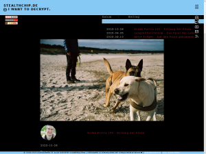 Screenshot des Blogs STEALTHCHIP.DE