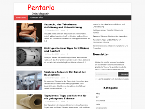 Screenshot des Blogs Das Pentarlo Magazin
