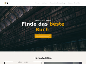 Screenshot des Blogs BesteBuch.de