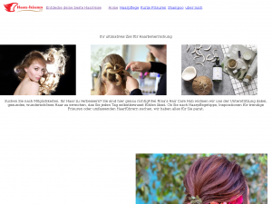 Screenshot des Blogs Haarführer