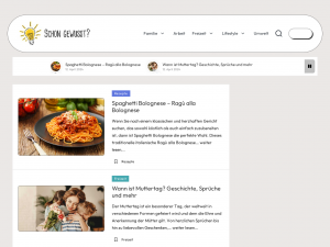 Screenshot des Blogs Ratgeber & Wissen