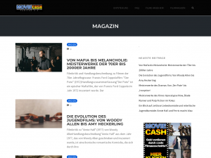 Screenshot des Blogs Moviecash