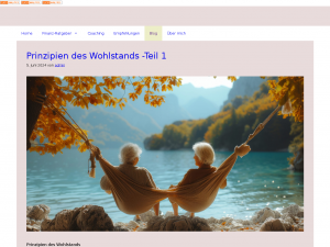 Screenshot des Blogs Der Geld-Fuchs