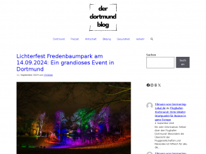 Screenshot des Blogs Der Dortmund Blog