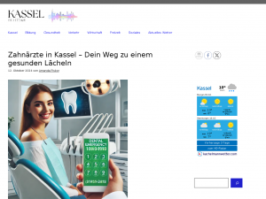 Screenshot des Blogs Kassel Fulletown