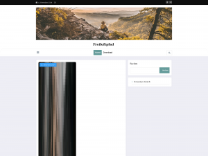 Screenshot des Blogs Freiluftpfad.de