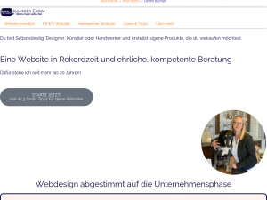 Screenshot des Blogs kexDESIGN