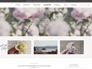 Screenshot des Blogs Anjaliebt l Persönliches & Fotografie