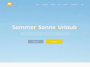 Screenshot des Blogs auf-achse.at – Camping ist Leben, nur in HD!