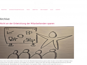 Screenshot des Blogs TIEFSICHT – Blog
