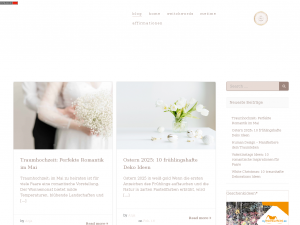 Screenshot des Blogs Lebe dein Leuchten – Lebensenergie, Selbstliebe, Achtsamkeit, MeTime