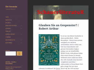 Screenshot des Blogs Die Veranda