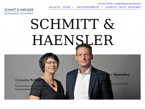 Screenshot des Blogs Rechtsanwälte Hennigsdorf | Familienrecht, Erbrecht, Arbeitsrecht, Verkehrsrecht