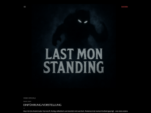 Screenshot des Blogs Last Mon Standing