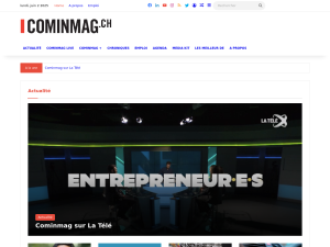Screenshot des Blogs Cominmag