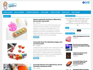 Screenshot des Blogs Frauen-Gadgets.de