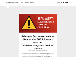 Screenshot des Blogs #saschaautumn – IT, Technik & Insights